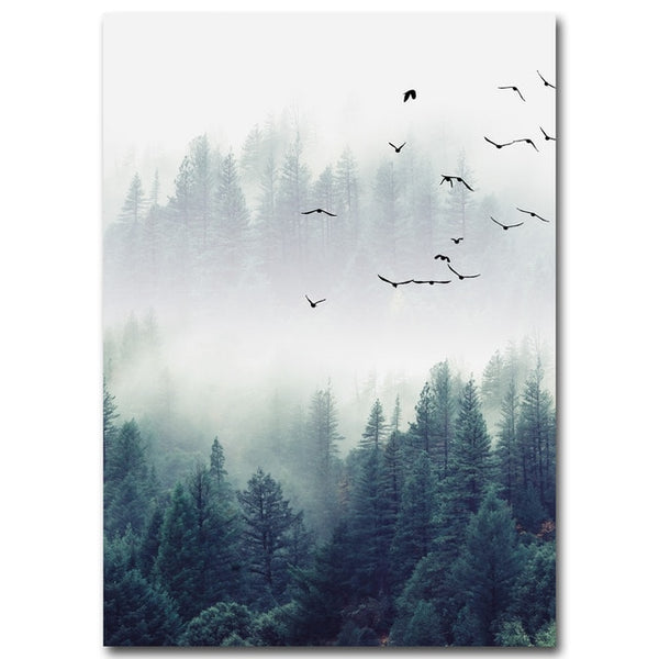 Toile Paysage Nature Forêt