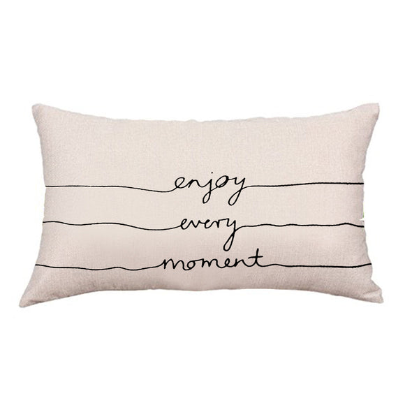 Gajjar Pillow Cotton Removable Washable Geometric Lines Bed geometric Festival Pillow inflatable neck for travel