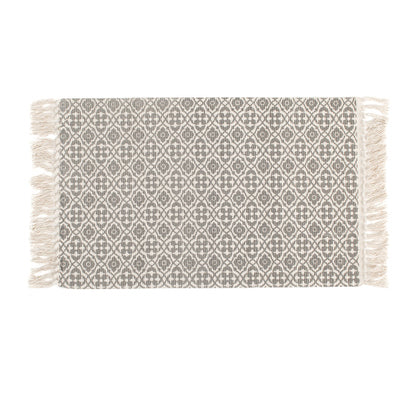Kilim black white 100% cotton Living room Carpet geometric Indian Rug stripe Modern Mat contemporary design Bohemia Nordic style