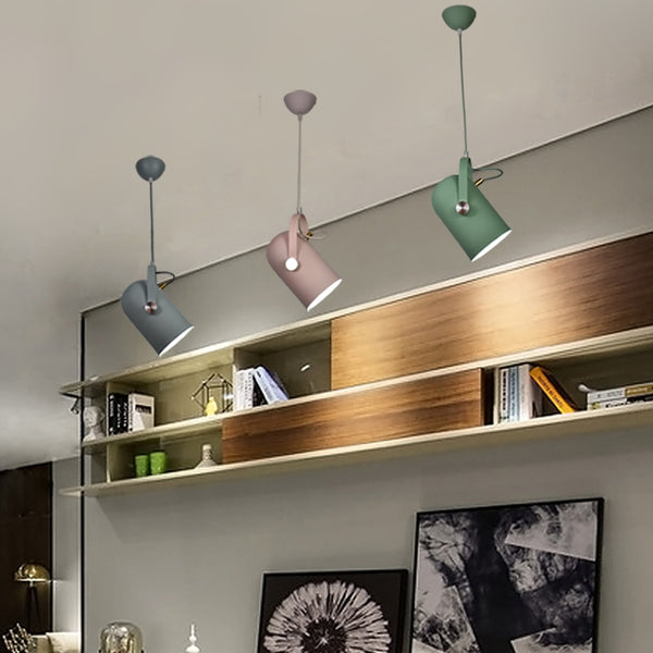 Nordic Minimalism droplight Angle adjustable E27 small pendant lights, Home decor lighting lamp and Bar Showcase spot light