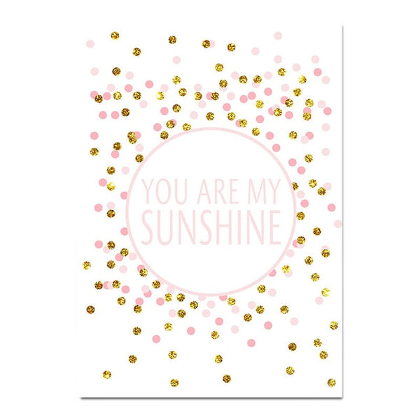 Toile Licorne Sunshine