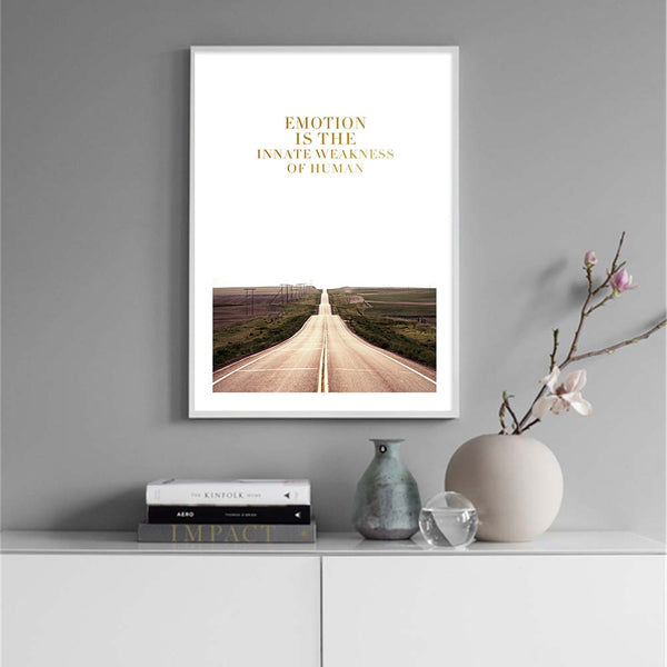 Landscape Wall Art Canvas Poster Print Minimalist Scandinavian Painting Decorative Picture for Living Room Nordic Decoration