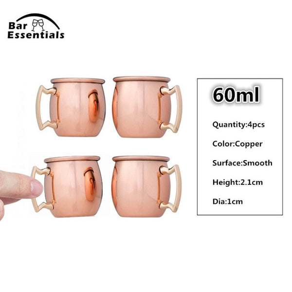 1 Piece 550ml Perfect Hammered Moscow Mule Mug Drum- Copper Plated Beer Cup Coffee Cup Stainless Steel-Copper Plated Cup