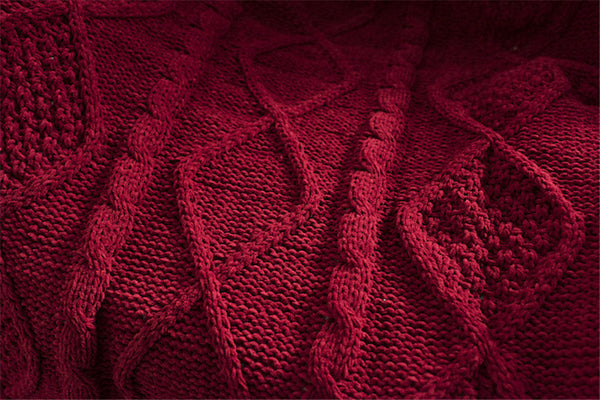 Chenille Lambs Thickening Knitted Throw Blanket Double Layer Sherpa Plush Fleece for Beds Sofa Knitting Blankets Bedspread