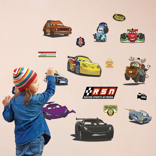 3D Cartoon Wall Stickers for Kids Rooms Boys Rooms Bedroom Decor Broken Wall Stickers Wall Decals Home Decoration Accessories