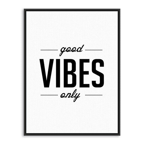 Nordic Minimalist Typography Vibes Quotes Canvas Art Print Painting Poster, Wall Pictures For Home Decoration, Hogar decor