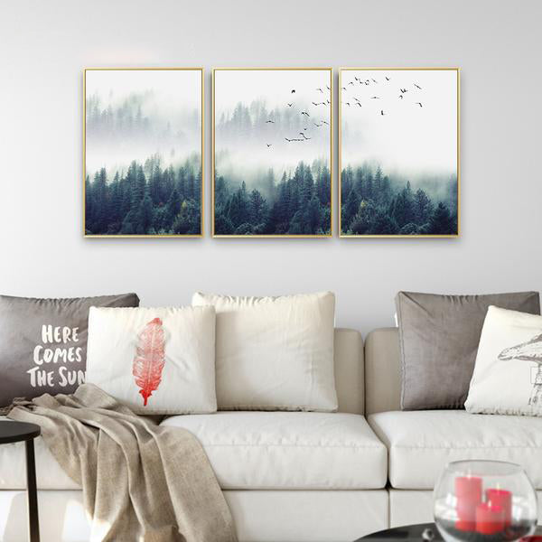 Toile Paysage Nature Forêt