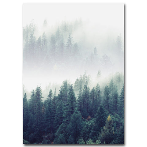Toile Paysage Nature Forêt
