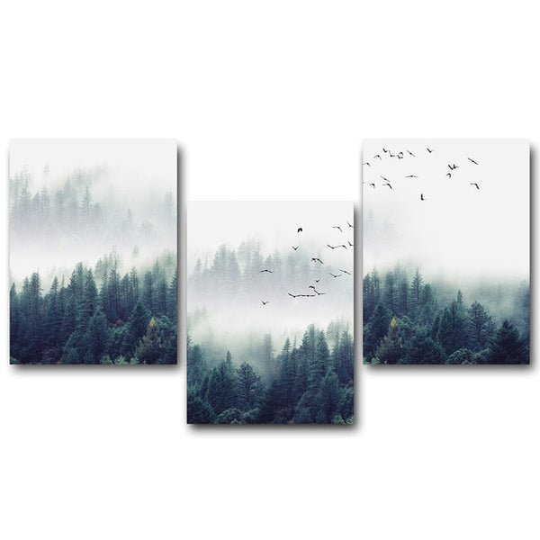 Toile Paysage Nature Forêt