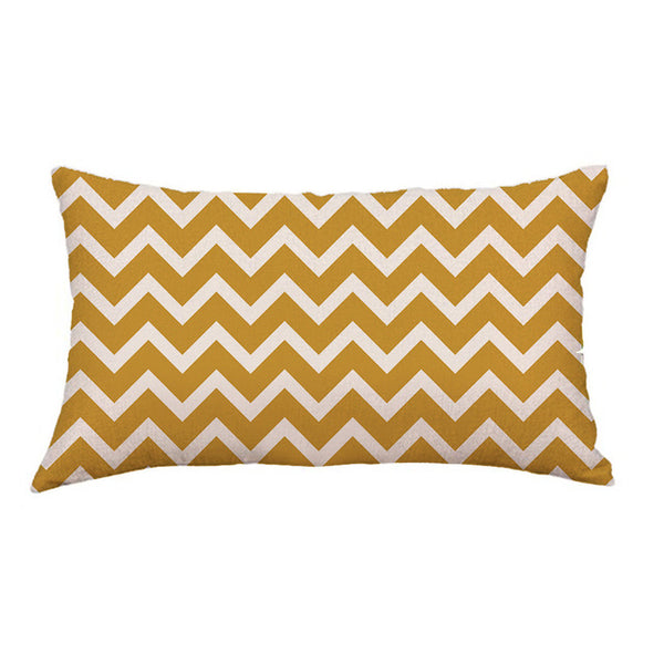Gajjar Pillow Cotton Removable Washable Geometric Lines Festival Pillow inflatable neck pillow for travel