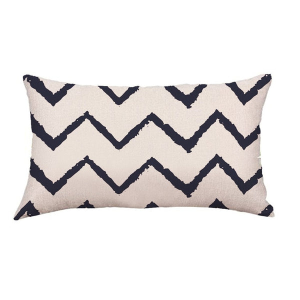 Gajjar Pillow Cotton Removable Washable Geometric Lines Bed geometric Festival Pillow inflatable neck for travel