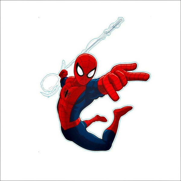 3d effect hero spiderman wall stickers for kids rooms nursery home decor cartoon decorative wall decals pvc poster diy mural art