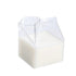 Creative Mini Milk Carton Creamer Cup 250ml Funny Heat Resistant Glass Milk Jug Concise Coffee Tea Juice Morning Cup