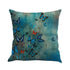 Gajjar Pillow 45*45 Butterfly Painting Linen Throw Waist Pillowcases geometric Dropshipping inflatable neck pillow for travel