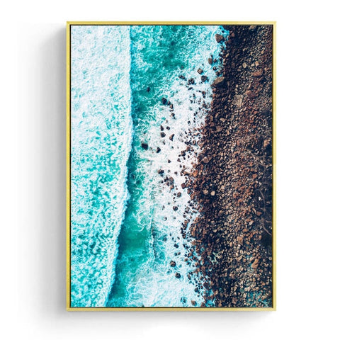 Scandinavia Coastal Wall Art Canvas Poster Print EINDHOVEN Netherlands Nordic Decoration Painting Decorative Picture