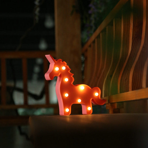 Lovely Animal LED 3D Light Night Light Kids Gift Toy For Children Bedroom Party Home Decoration Lamp Indoor Lighting