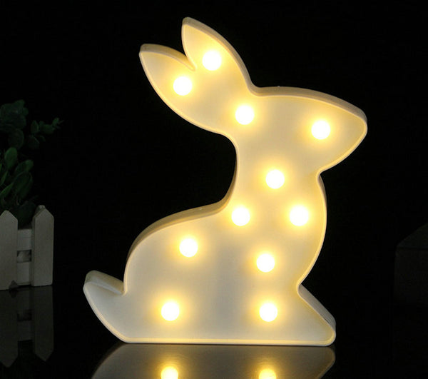Lovely Animal LED 3D Light Night Light Kids Gift Toy For Children Bedroom Party Home Decoration Lamp Indoor Lighting