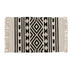Kilim black white 100% cotton Living room Carpet geometric Indian Rug stripe Modern Mat contemporary design Bohemia Nordic style