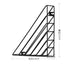 Creative Nordic Iron Wall Mounted Organization Magazine Holder Flower Vase Rack Book Shelf Home Decorative Rack