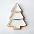 1Pcs Christmas style Plate Salad Cake Fruit Dessert Trays Candy Ceramic Dishes Porcelain Plates Restaurant Tray Tableware set