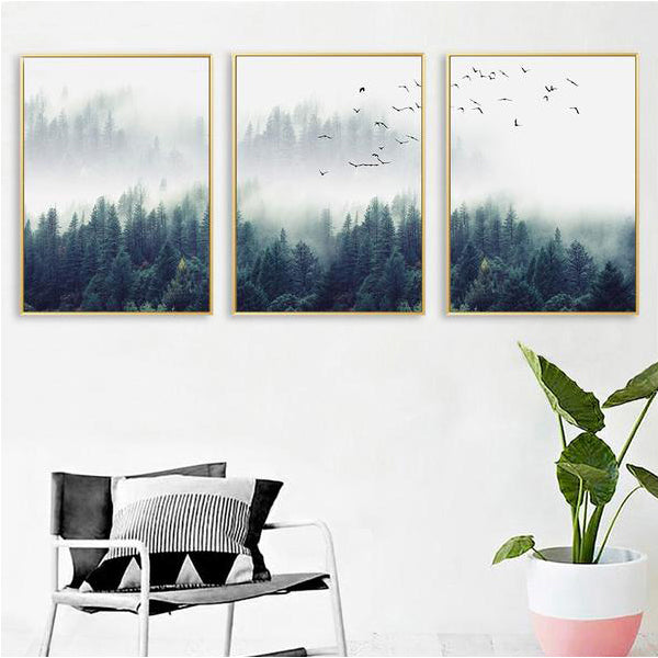 Toile Paysage Nature Forêt