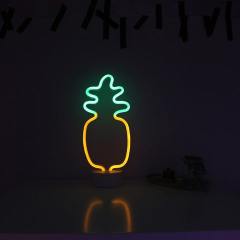 2018 New Red Lighting Flamingo Neon Decoration Table Lamp Romantic LED Lighting Interior Bedroom Festival Club Wedding ZQ-NH310