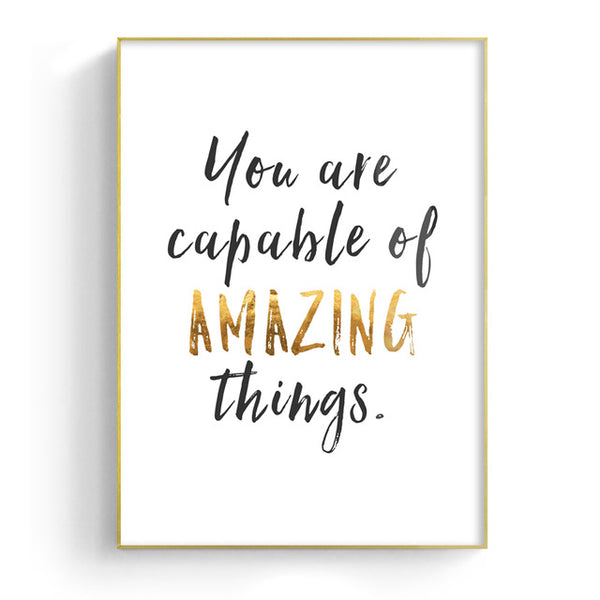 Scandinavian Life Quotes Nordic Canvas Wall Art Print Cactus Painting Decorative Succulents Picture for Living Room Decoration