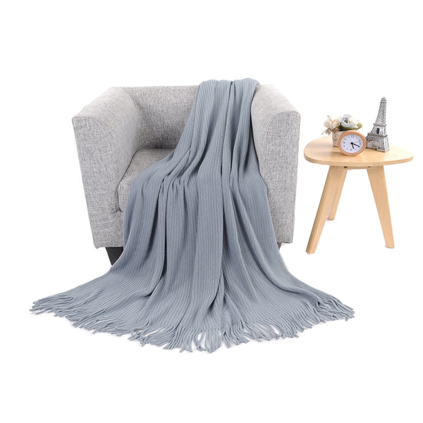 Battilo Home Decorative Soft Throw Blanket Perfect Gift Warm & Cozy for Couch Sofa Bed Beach Travel