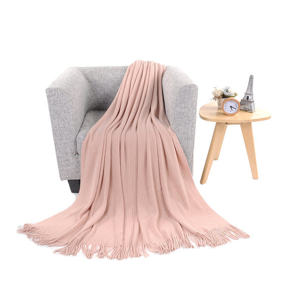 Battilo Home Decorative Soft Throw Blanket Perfect Gift Warm & Cozy for Couch Sofa Bed Beach Travel