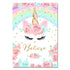 Rainbow Unicorn Poster Print Baby Nursery Wall Art Canvas Painting Cute Nordic Decoration Picture Children Kids Bedroom Decor