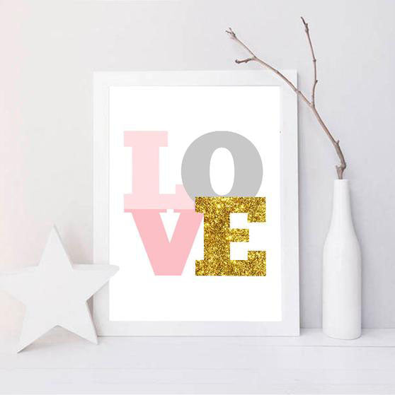 Rainbow Unicorn Poster Print Baby Nursery Wall Art Canvas Painting Cute Nordic Decoration Picture Children Kids Bedroom Decor