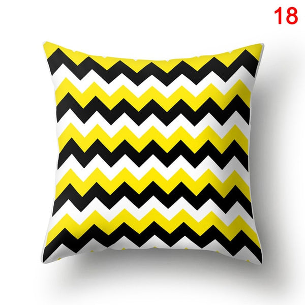 Pillow Cover Case 45x45cm Home Decoration Durable for Bedroom Car Coffee Bar  Hot Sale
