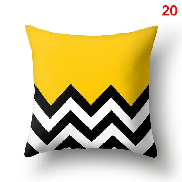 Pillow Cover Case 45x45cm Home Decoration Durable for Bedroom Car Coffee Bar  Hot Sale