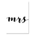 Toile Mrs Love Mr