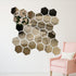 12pcs/lot Acrylic Mirror Wall Stickers DIY Art Wall Decor Wall Stickers Home Decor Living Room Mirrored Decorative Sticker