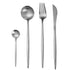 Rose Gold Tableware Set Stainless Steel Cutlery Set Western Food Tableware Luxury Fork Teaspoon Knife Cutlery Set Drop shipping
