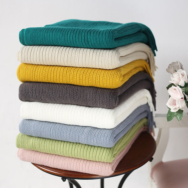 Battilo Home Decorative Soft Throw Blanket Perfect Gift Warm & Cozy for Couch Sofa Bed Beach Travel