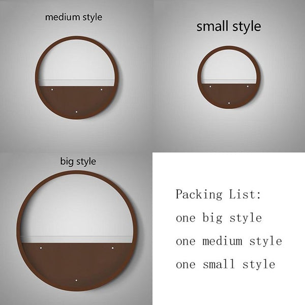 Nordic brief Round Iron Succulent Plant Wall Vase Glass Potted Flower Pot Ornaments Pendant Wall Decor Hanging Planter Flowerpot