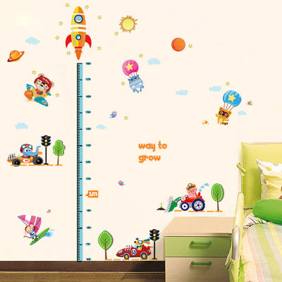 3D Cartoon Wall Stickers for Kids Rooms Boys Rooms Bedroom Decor Broken Wall Stickers Wall Decals Home Decoration Accessories